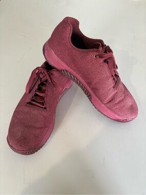 Men’s NOBULL Lightweight Burgundy Knit Sneakers